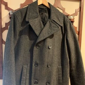 Like new Banana Republic gray coat